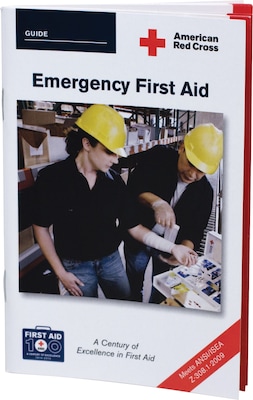 First Aid Only American Red Cross Emergency First Aid Guide