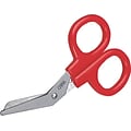First Aid Only Kit Scissors with 4 Angled Blade, Red (730010)