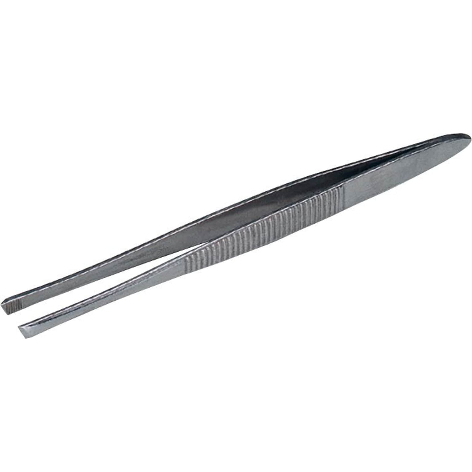 First Aid Only Kit Tweezers, 3 Slanted, Stainless Steel (M5090)