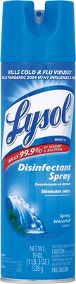 Lysol Disinfectant Aerosol Spray, Spring Waterfall, 19 oz. (RAC79326)