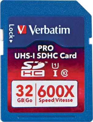 Verbatim® UHS-1 32GB SD Memory Card