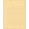 Tabbies® Medical Chart Index Divider Sheets, Ruled, Manila, 8 1/2 x 11, 400/Bx