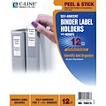 C-Line® Self-Adhesive Binder Labels, 1 x 2-13/16 for 1- 1/2 inch Binders