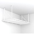 Overhead Ceiling Storage Shelf; 96x48, White