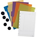 Arc Customizable Notebook System Accessory Kit, Junior Size, 5-1/2 x 8-1/2
