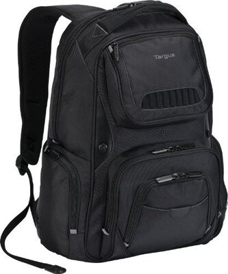 Targus Legend Laptop Backpack, Black Polyester  (TSB705US)