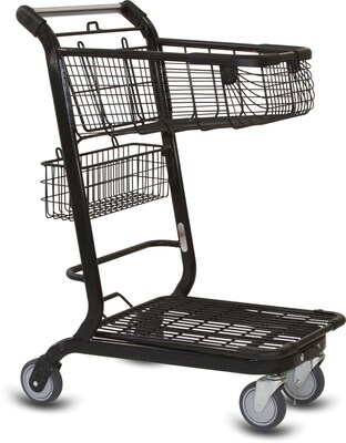 EXpress3500 Convenience Shopping Cart, Black