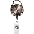 Cosco MyID Carabiner Card Reel, Pewter (075031)