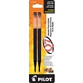 Pilot Q7 Gel-Ink Pen Refill, Fine Tip, Black Ink, 2/Pack (77245)