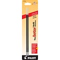 Pilot Better Ballpoint Pen Refill, Medium Tip, Red Ink, 2/Pack (77223)