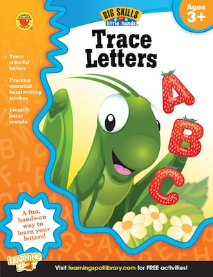 Brighter Child Trace Letters Book Ages 3+