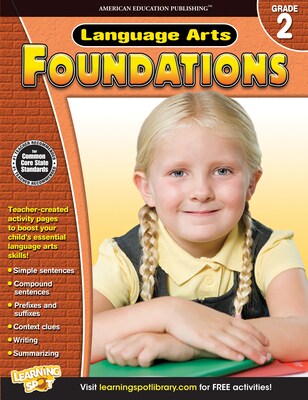 American Education Publishing Language Arts Foundations Book, Grade 2