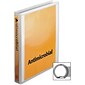 Cardinal ClearVue 1" 3-Ring View Binders, White (32200)