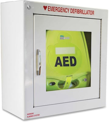 ZOLL® AED Standard Workplace White Wall Cabinet (80000855)