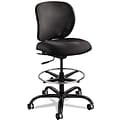 Safco Vue Mesh Back Vinyl Drafting Stool, Black (3394BV)