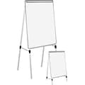 MasterVision Silver Easy Clean Melamine Dry-Erase Whiteboard, Aluminum Frame, 3 x 2 (BVCEA2300335M