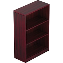 Offices to Go Superior Laminate 48H 2-Shelf Bookcase with Adjustable Shelves, American Mahogany (SL