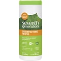 Seventh Generation Disinfecting Wipes, Lemon Scent, 35 Wipes/Container (22812)