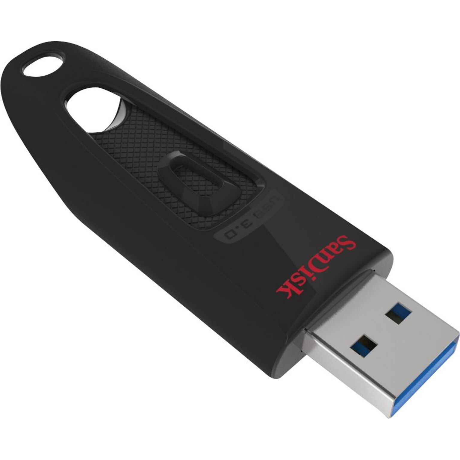 SanDisk Ultra 64GB USB 3.0 Flash Drive, Sleek Black (SDCZ48-064G-A46)