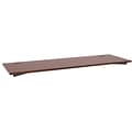 HON Manage Worksurface, Rectangle, 72W, Chestnut Finish (BSXMG72WKC1A1)
