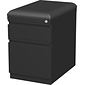 Quill Brand® 2-Drawer Vertical File Cabinet, Locking, Letter/Legal, Black, 19.88"D (25174D)