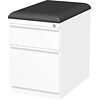 Quill Brand® 2-Drawer Vertical File Cabinet, Locking, Letter, White, 19.88D (25175D)