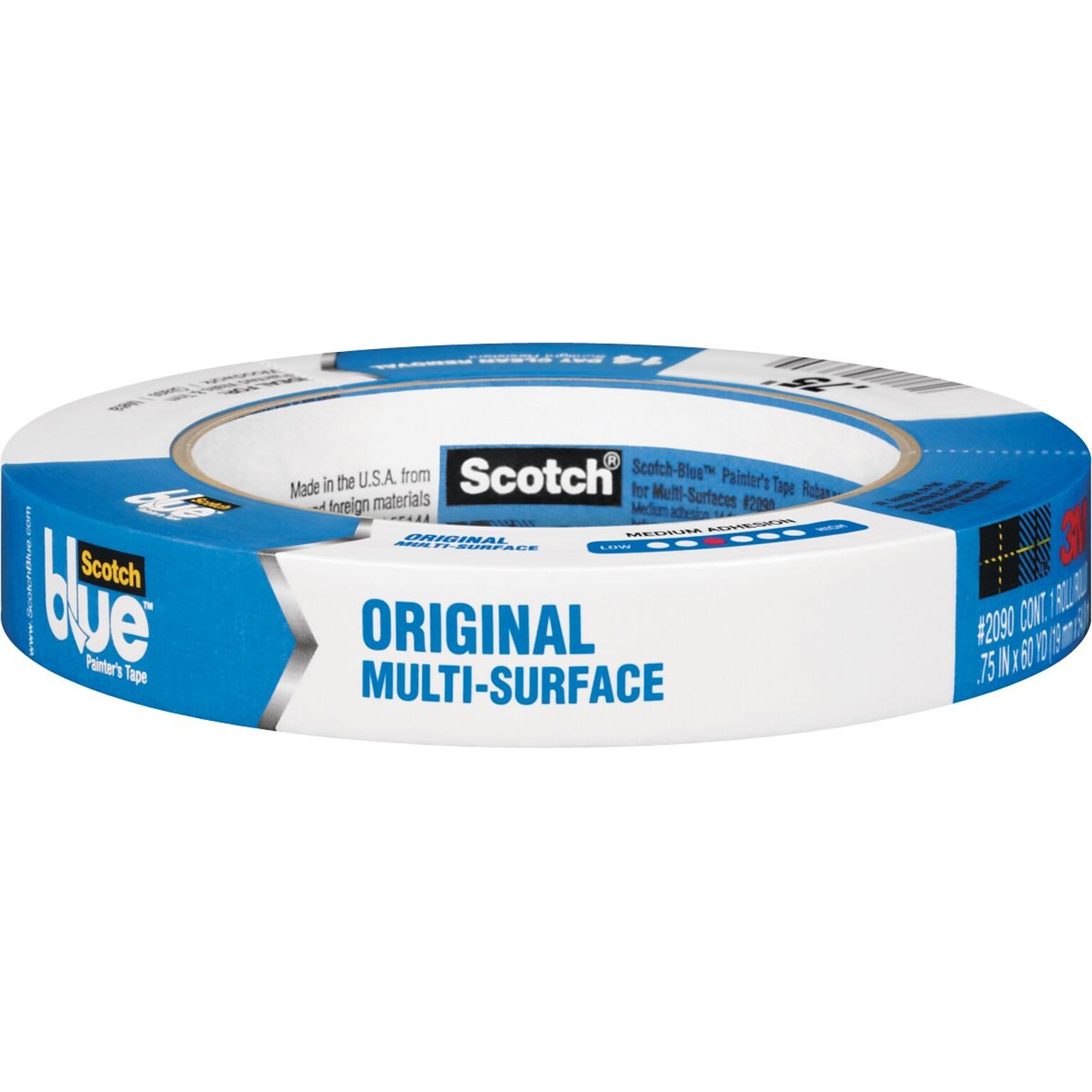 Scotch Blue ORIGINAL Painters Tape, 0.70 x 60 yds. (2090-18E-G)