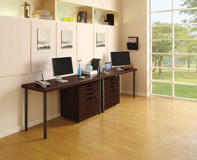 Bush Business Furniture Series C 2-Drawer Lateral File Cabinet, Locking, Letter/Legal, Hansen Cherry, 35.67 (WC24454CSU)