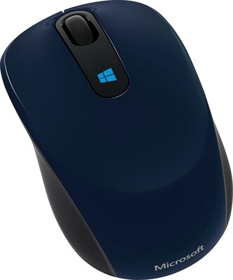 Microsoft Sculpt Mobile 43U-00011 Wireless Bluetrack Mouse, Wool Blue