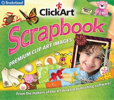 Broderbund ClickArt Scrapbook for Windows (1 User) [Download]