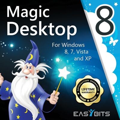 EasyBits Software Magic Desktop 8 - Lifetime License for 3 PCs for Windows (1-3 Users) [Download]