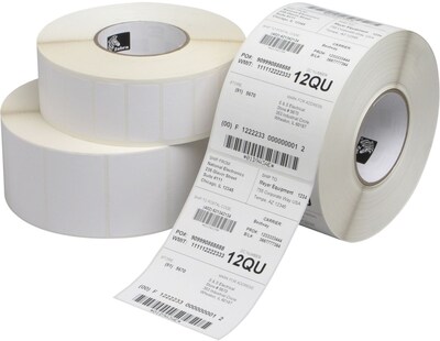 Zebra Technologies® 10015341 Z-Select 4D Paper Label; 1.25(L) x 2.25(W)