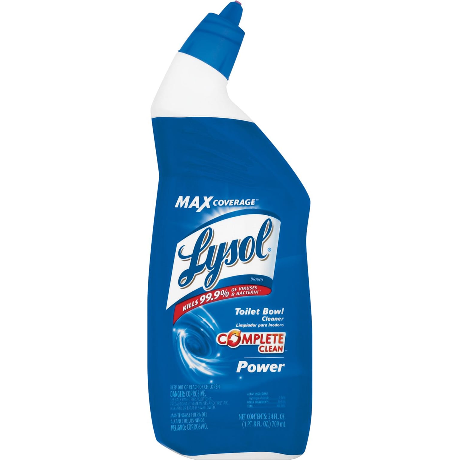 Lysol Disinfectant Toilet Bowl Cleaner, Wintergreen Scent, Liquid, 24 Oz.