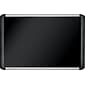 MasterVision Black Fabric Bulletin Board, 48" x72", Aluminum Frame (BVCMVI270301)