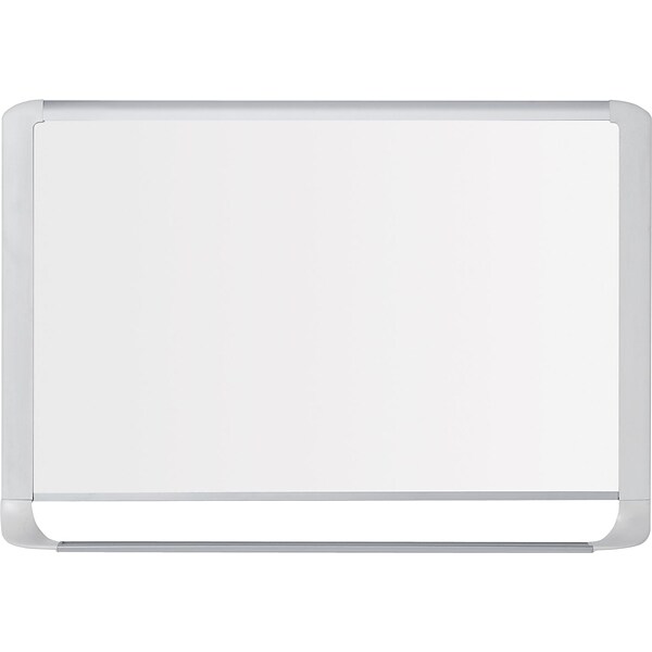 Mastervision Gold Ultra Steel Dry-Erase Whiteboard, Aluminum Frame, 3 x 2 (MVI030205)