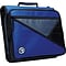 Case It 2 3-Ring Zipper Binders, Blue (LT-007BLU)