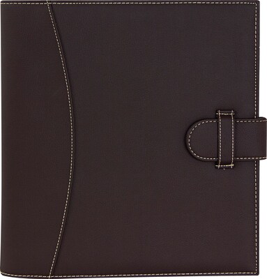 Its Academic 1 3-Ring Non-View Binders, D-Ring, Brown (92876)