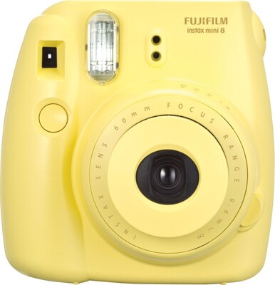 FujiFilm® Instax™ Mini 8 Camera, Yellow