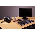Desktex® Anti-Slip Polycarbonate Desk Mat, Clear, 19 X 24