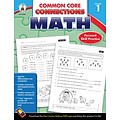 Carson-Dellosa Common Core Connections Math Workbook, Grade 1, Ages 6-7, 96 Pages