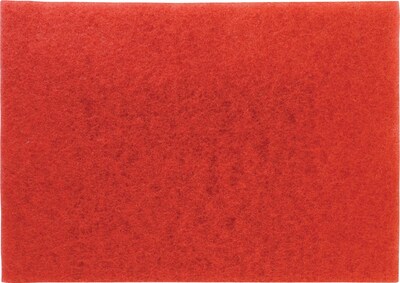 3M 14 Buffing Floor Pad, Red, 10/Carton (510014X28)