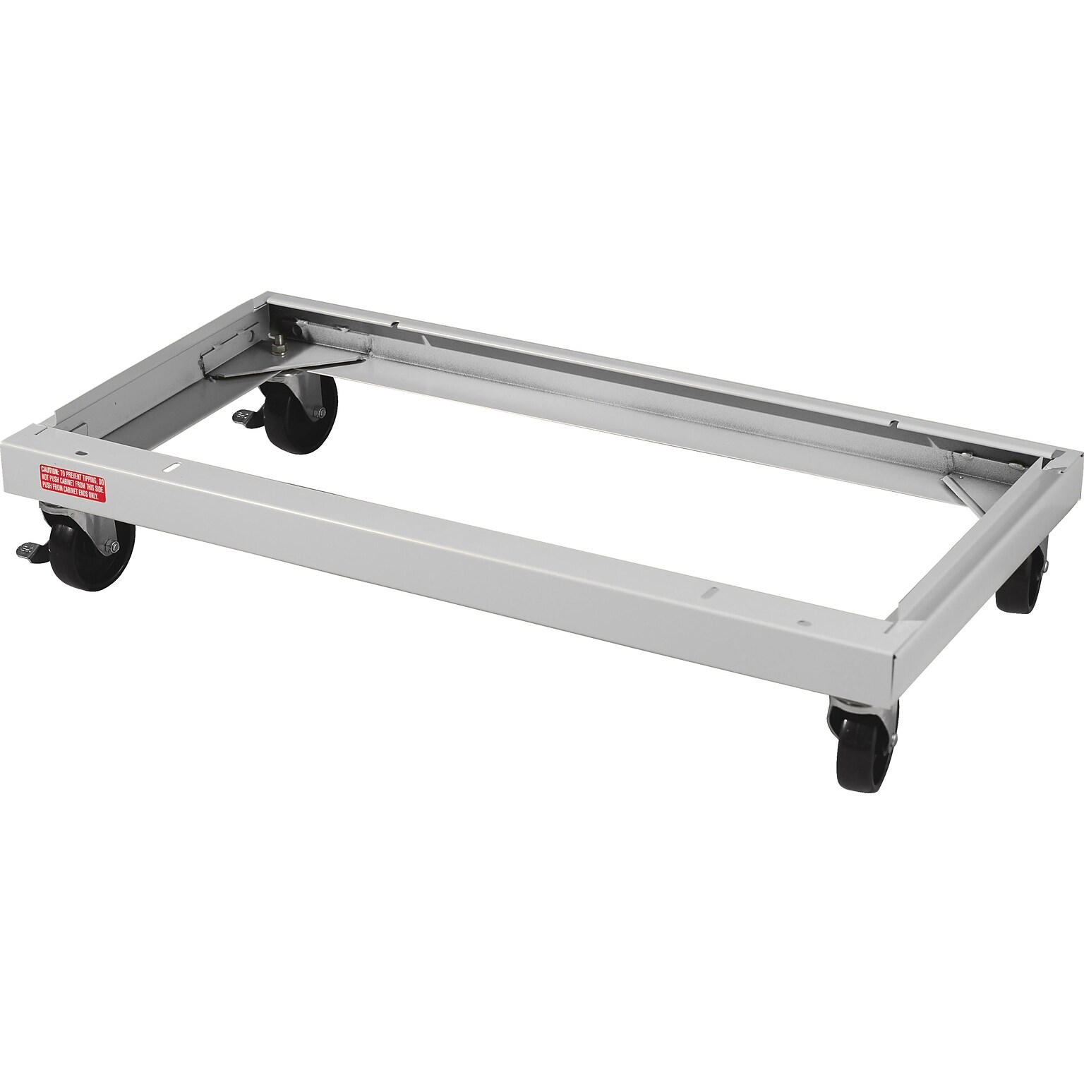 Tennsco Caster Kit for 18 Deep Cabinets, Light Grey, 6 11/16H x 36W x 18D (TNN-CK18LGY)