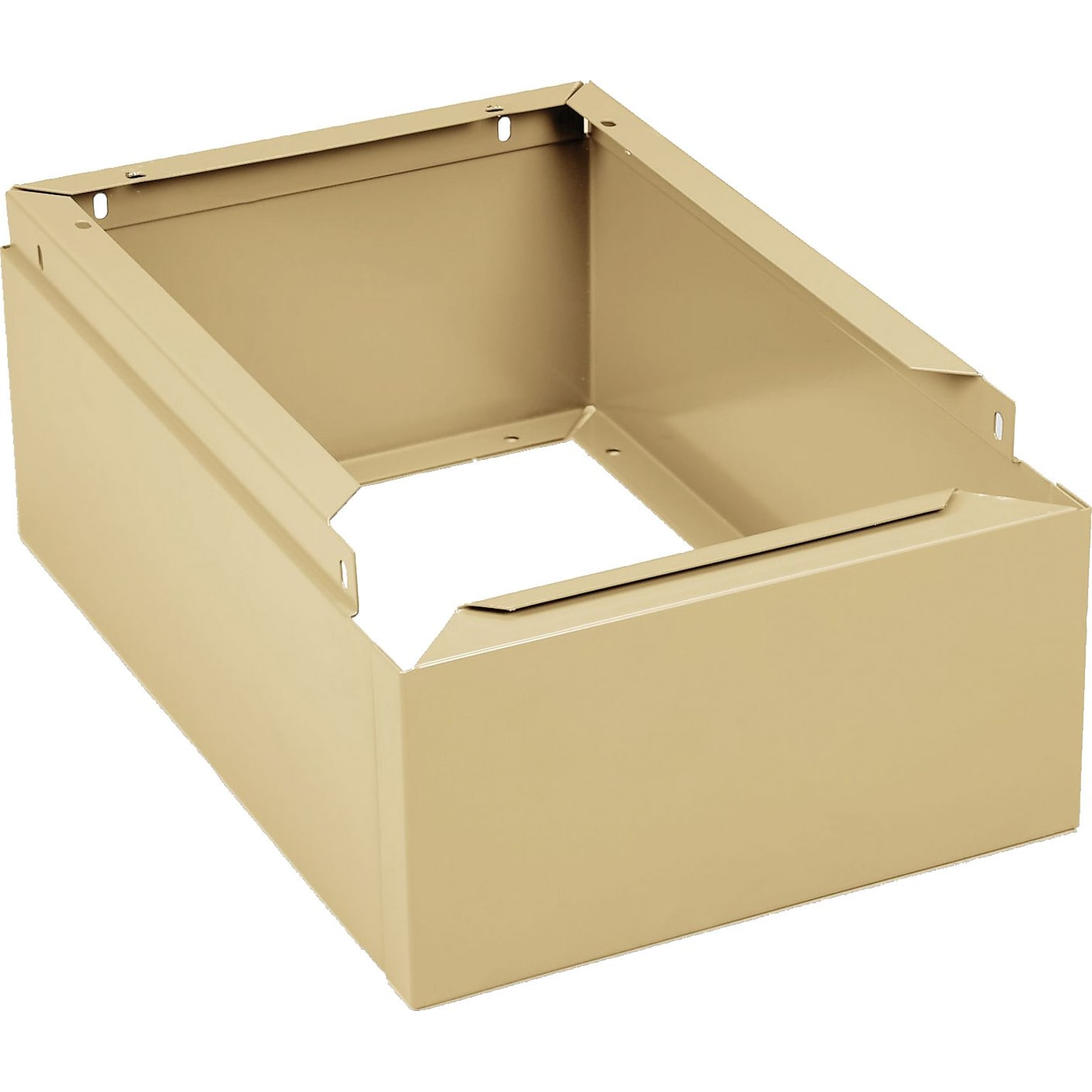 Tennsco Closed Locker Base, Sand, 6H x 12W x 15D