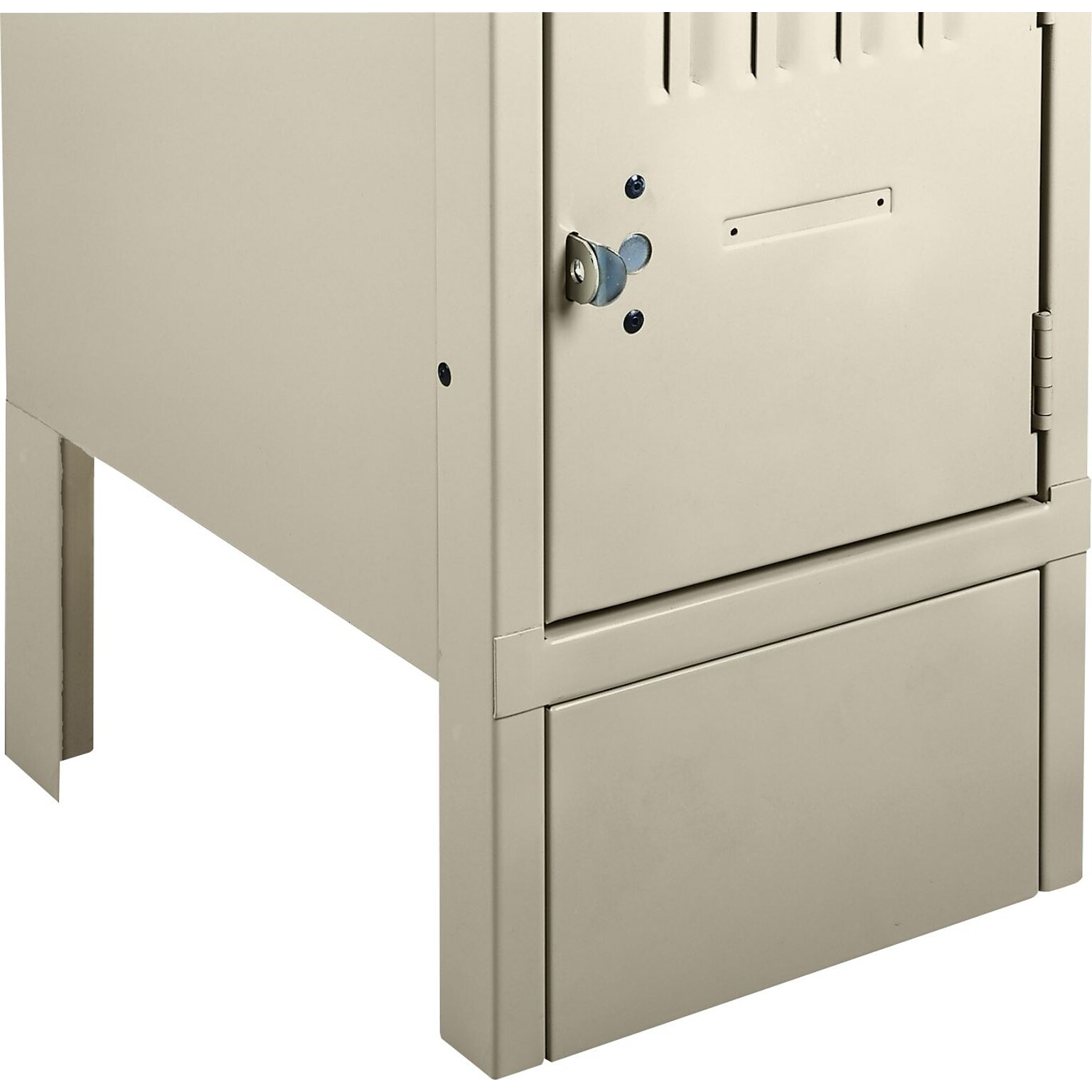 Tennsco Locker Front Base, Sand, 6H x 12W (TNN-FB12SD)