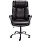 Serta Big & Tall Ergonomic Faux Leather Executive Big & Tall Chair, 350 lb. Capacity, Black (43675OSS)