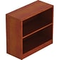 Offices To Go Superior Laminate Bookcase, American Dark Cherry, 1 Shelf, 30"H