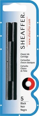 Sheaffer Cartridge Pen Refills, Black