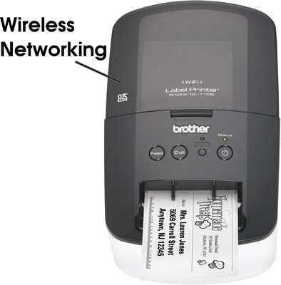 Brother® QL-710W High-Speed Label Printer