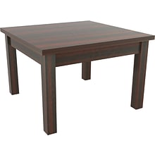 Valencia Series Occasional Table, Rectangle, 23-5/8w x 20d x 20 3/8h, Mahogany