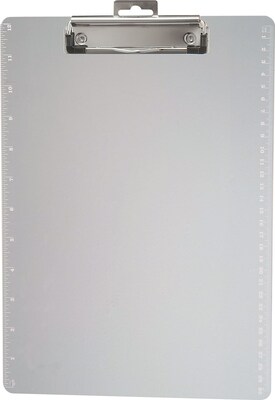 Officemate® 1/2 Capacity Plastic Clipboard; Clear